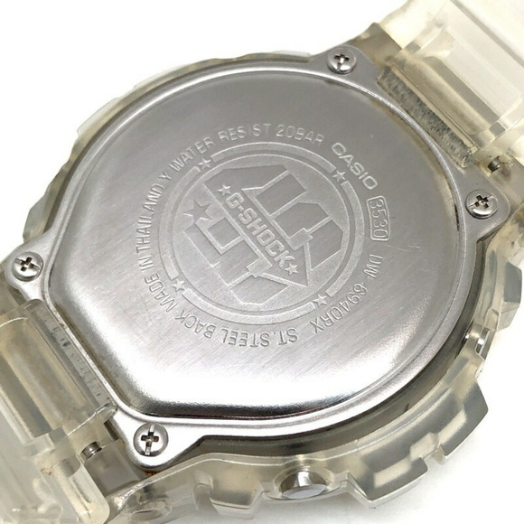 G-SHOCK CASIO DW-6940RX-7 40th Anniversary Clear Remix Skeleton Watch, commem... - Picture 9 of 10